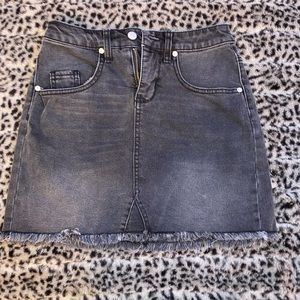 jean skirt